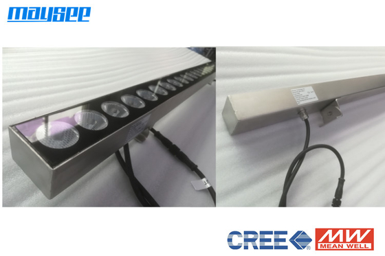 316 alloggiamento SS Alta potenza 40w IP67 impermeabile luce lineare LED apparecchio di lavaggio a parete