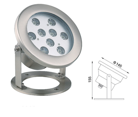 Il punto temperato di vetro DC24V IL RGB LED accende il lavoro all'aperto in stagno
