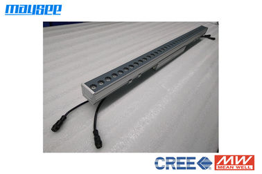Multi rondella della parete di RGB LED di colore, illuminazione lineare all'aperto del lavaggio della parete da 48 watt