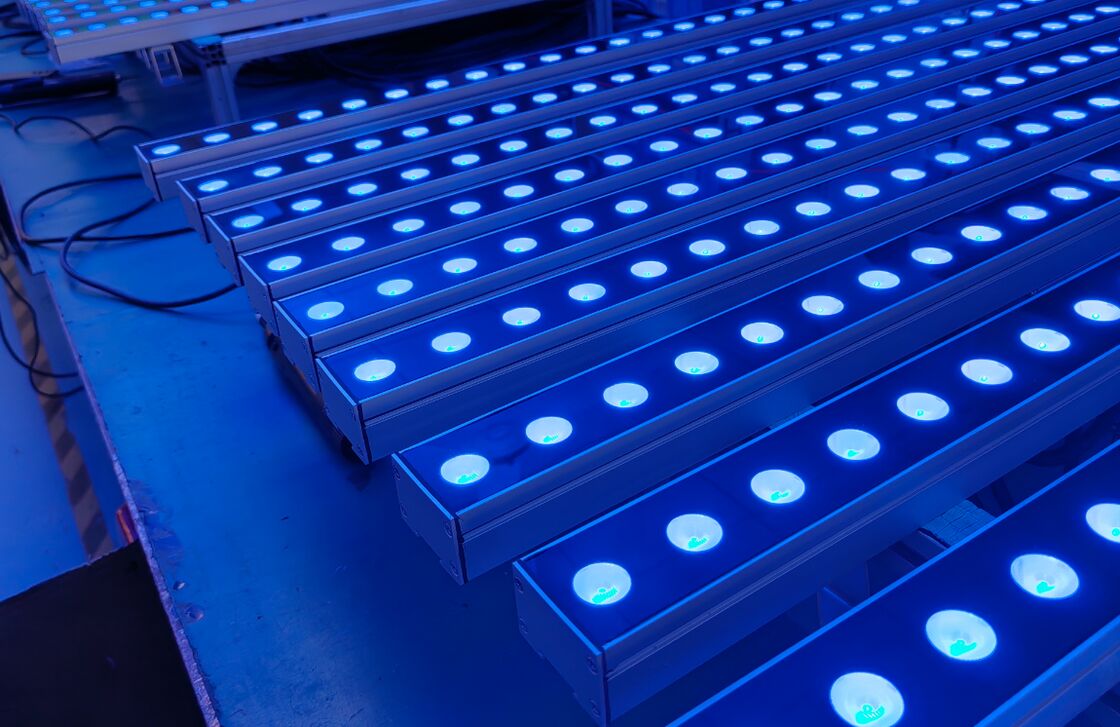 18-48W luci LED per lavastoviglie a parete con modalità di controllo DMX512 adatta a temperature di funzionamento da -10 °C a 40 °C