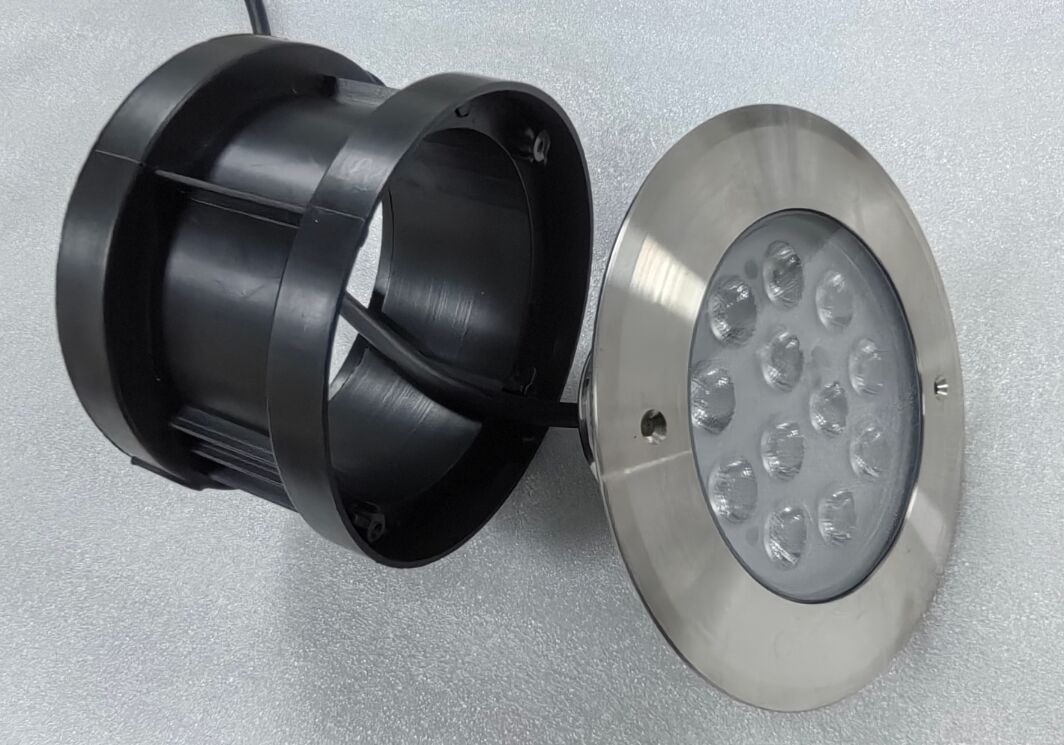 Luci LED sommergibili in acciaio inossidabile 316L con efficienza luminosa di 100lmw, perfette per acquari, stagni e giochi d'acqua