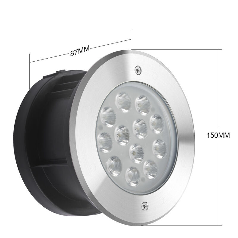 150mmx88mm luci a LED per piscina RGBW Illuminazione multicolore progettata per un'installazione facile e prestazioni durature