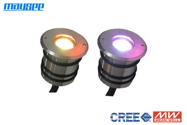 Ultra sottile - Potente IP68 3W il RGB LED Decking luci / RGB Illuminazione esterna a LED